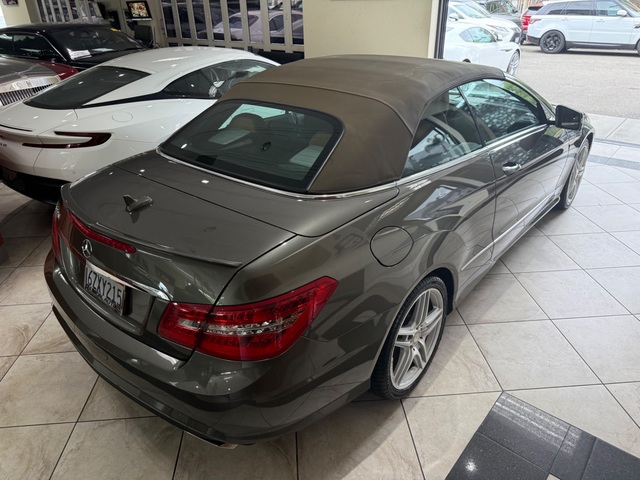2013 Mercedes-Benz E550 Convertible