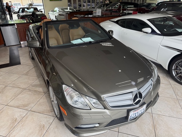 2013 Mercedes-Benz E550 Convertible
