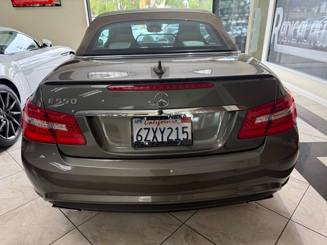 2013 Mercedes-Benz E550 Convertible