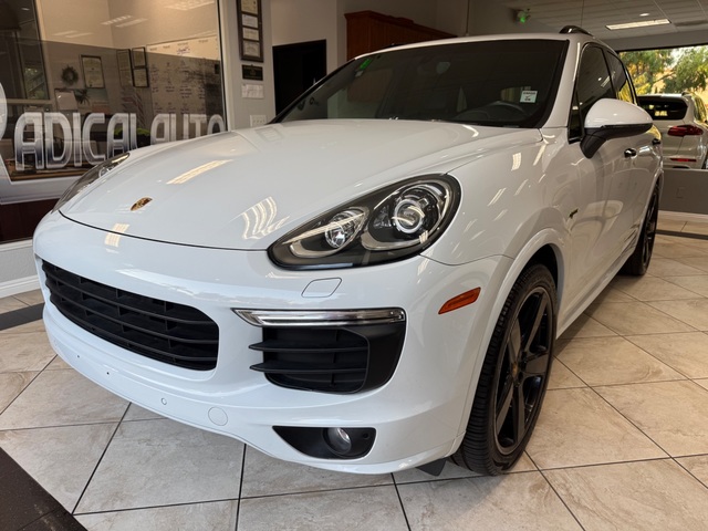 2018 Porsche Cayenne S E Hybrid Platinum Edition