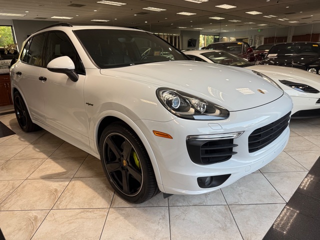 2018 Porsche Cayenne S E Hybrid Platinum Edition