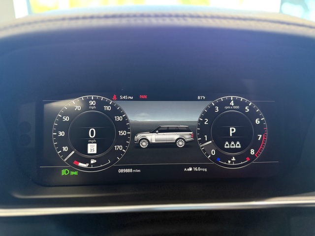 2019 Land Rover Range Rover Supercharged