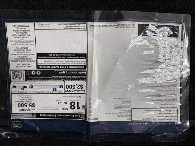 2019 Land Rover Range Rover Autobiography LWB